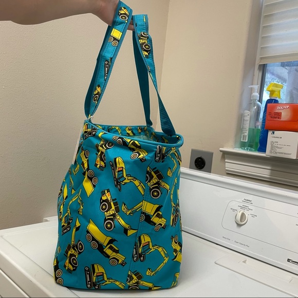 🏷️TRACTOR PRINT BEACH TOTE BAG - Picture 6 of 15